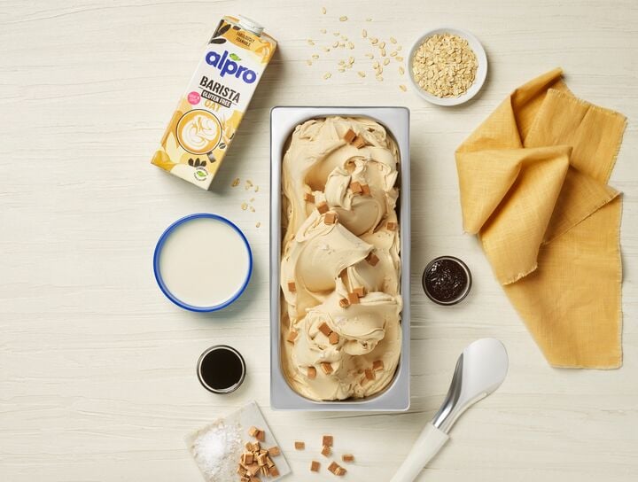 Alpro x Joygelato - recipes